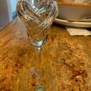 Lenox crystal candle holders